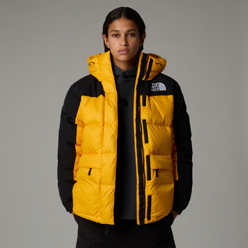 Kurtka z kapturem damska The North Face HMLYN DOWN żółta NF0A4R2W56P