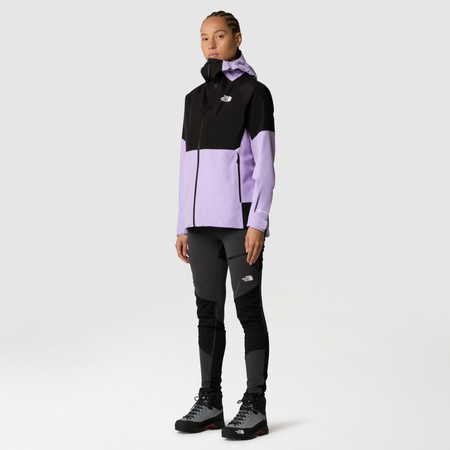 Kurtka z kapturem damska The North Face JAZZI GTX fioletowa NF0A851MWI2