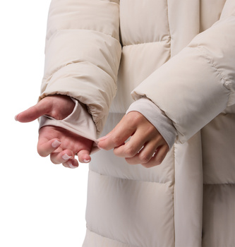 Kurtka puchowa damska Columbia AMAZE PUFF beżowa 2134894278