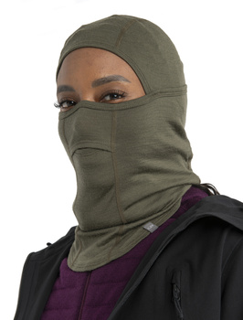 Kominiarka unisex Icebreaker OASIS zielona IB102739069