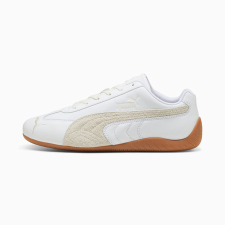 Buty sportowe unisex Puma SPEEDCAT LTHR białe 40317503