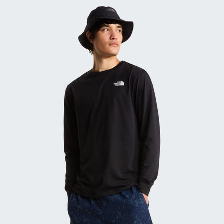 Longsleeve męski The North Face EVOLUTION BOX NSE czarny NF0A8B68KY4