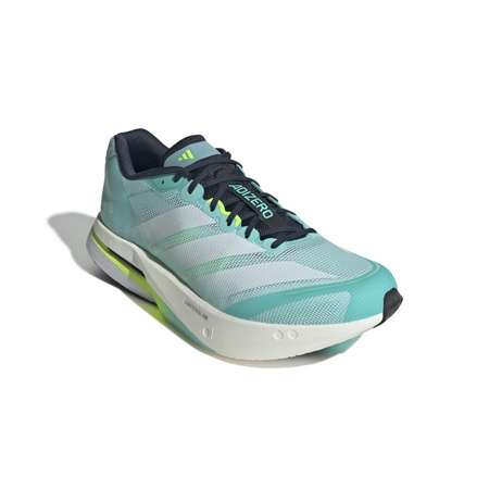 Buty do biegania męskie adidas ADIZERO BOSTON 13 turkusowe JS4945