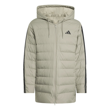 Parka puchowa męska adidas ESSENTIALS zielona JM4062