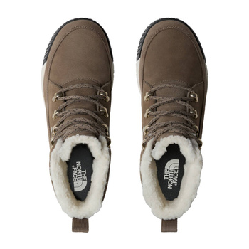 Buty zimowe damskie The North Face SIERRA MID LACE WP brązowe NF0A4T3X8IU