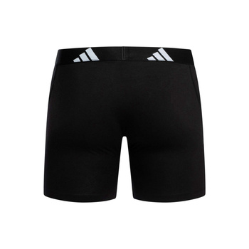 Bokserki męskie adidas ACTIVE FLEX SHORTS 3-PACK czarne 4AM004-000