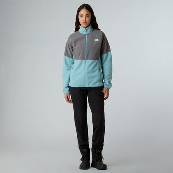 Polar damski The North Face GLACIER HEAVYWEIGHT FULL ZIP niebieska NF0A8DZYEOL