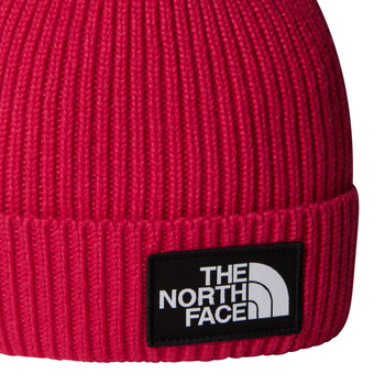 Czapka zimowa dziecięca The North Face LOGO BOX CUFFED różowa NF0A8CGUBOS