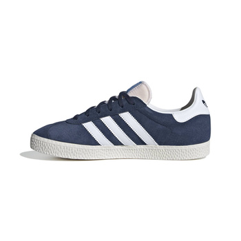 Buty sportowe dziecięce adidas GAZELLE J granatowe IG1695