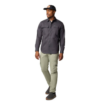 Koszula męska Columbia LANDROAMER TWILL szara 2120581011