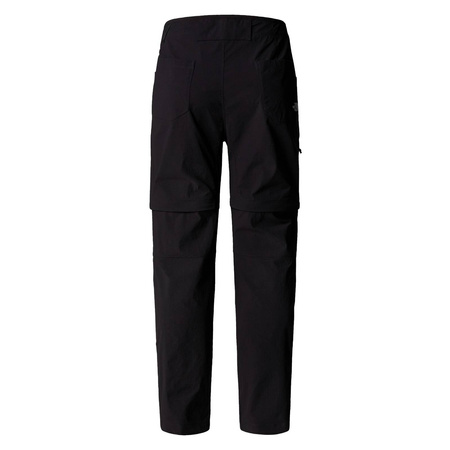 Spodnie trekkingowe damskie The North Face EXPLORATION CONV REG STRAIGHT czarne NF0A8BR6JK3
