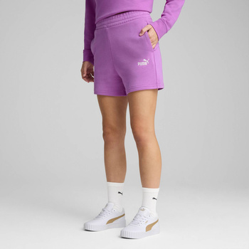 Szorty damskie Puma ESS SMALL NO.1 LOGO różowe 68244189