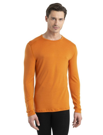 Longsleeve termiczny męski Icebreaker 260 TECH pomarańczowy IB104371865