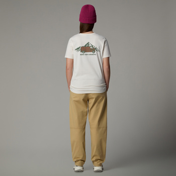 Koszulka damska The North Face OUTDOOR GRAPHIC beżowa NF0A8C22QLI