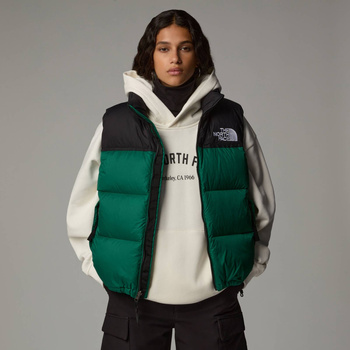 Bezrękawnik damski The North Face 1996 RETRO NUPTSE zielony NF0A3XEPNL1