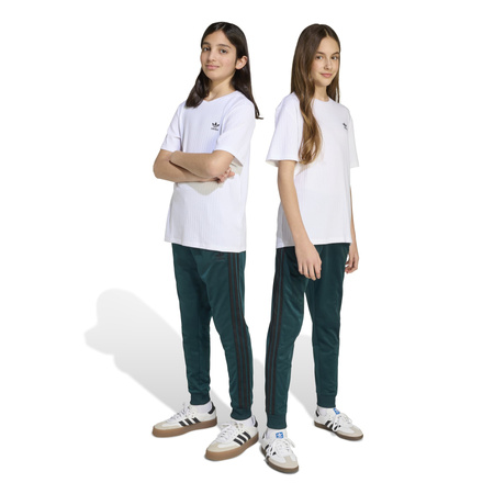 Spodnie dresowe dziecięce adidas SST zielone JV8569