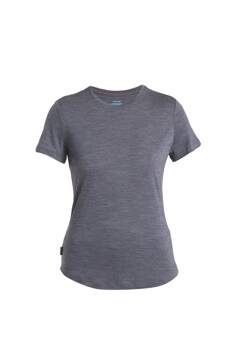 Koszulka damska Icebreaker MER 125 COOL-LITE SPHERE III szara IB0A56ZO440