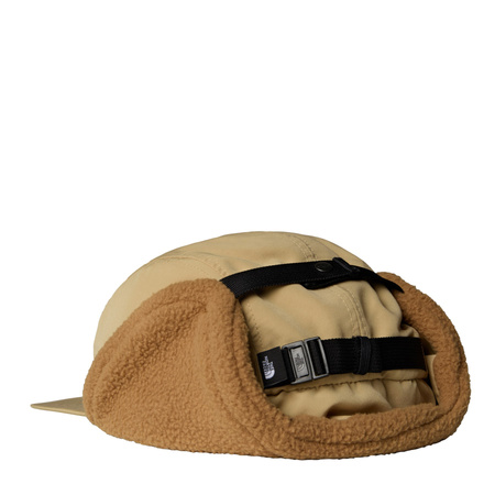 Czapka uszatka unisex The North Face YUMIORI TRAPPER beżowa NF0A8CHUWK2