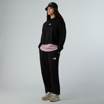 Bluza z kapturem damska The North Face ESSENTIAL CROP czarna NF0A89EXJK3