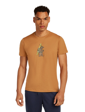 Koszulka męska Icebreaker 150 TECH LITE żółta IB0A57BS0GR