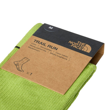 Skarpety do biegów trailowych unisex The North Face TRAIL RUN CREW zielone NF0A882FRIQ