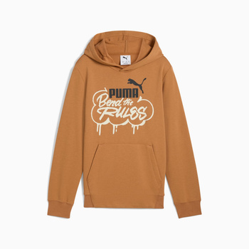 Bluza z kapturem chłopięca Puma MID90S TR brązowa 68846867