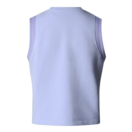 Tank top damski The North Face TERY RELAXED CROPPED fioletowy NF0A8C260VI