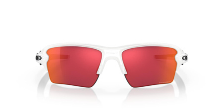 Okulary przeciwsłoneczne unisex Oakley FLAK 2.0 XL białe OO9188-03