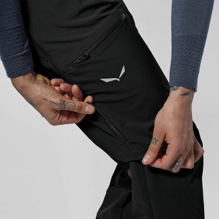 Spodnie trekkingowe damskie Salewa ORTLES czarne 00-0000029191_0910