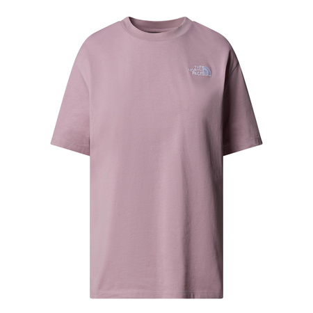 Koszulka damska The North Face ESSENTIAL OVERSIZED fioletowa NF0A87NQD2Q