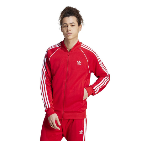 Bluza dresowa męska adidas ADICOLOR CLASSICS SST czerwona IL2494