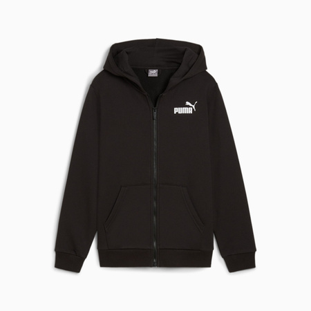 Bluza z kapturem chłopięca Puma POWER GRAPHIC FZ FL czarna 68185501