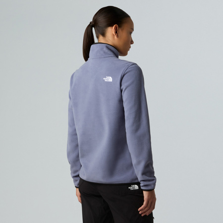 Polar damski The North Face GLACIER FLEECE 1/4 ZIP fioletowy NF0A8D2JBTR