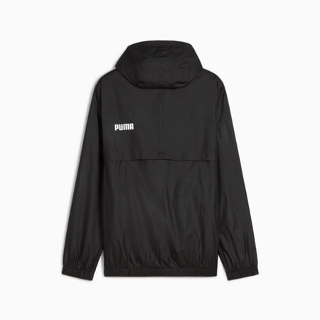 Kurtka z kapturem męska Puma ESS SOLID WINDBREAKER czarna 84748452