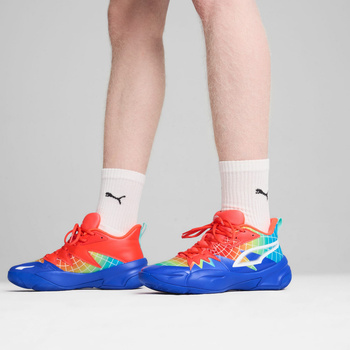 Buty do koszykówki męskie Puma GENETICS MARCUS SMART niebieskie 31049701