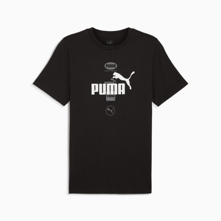 Koszulka męska Puma POWER GRAPHIC czarna 68173801