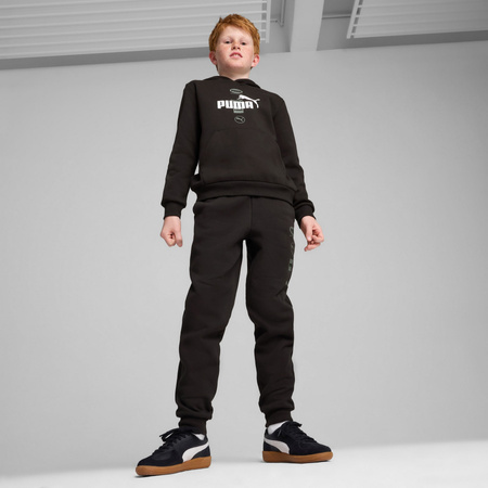 Spodnie dresowe chłopięce Puma POWER GRAPHIC FL CL czarne 68186001