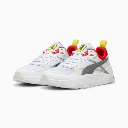 Buty sportowe męskie Puma FERRARI TRINITY białe 30857702