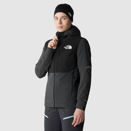 Kurtka narciarska damska The North Face DAWN TURN HYBRID SOFTSHELL czarna NF0A7Z8UU0N