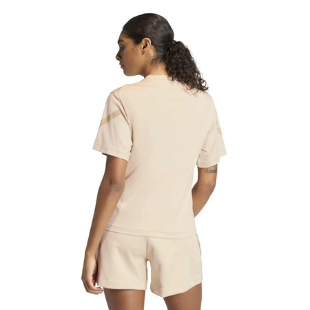 Koszulka damska adidas Z.N.E. beżowa KC7717