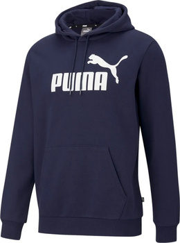Bluza z kapturem męska Puma ESS BIG LOGO granatowa 58668806