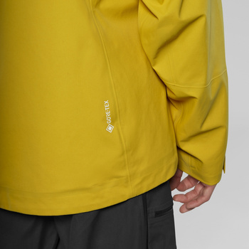 Kurtka wodoodporna męska Salewa ORTLES żółta 00-0000029180_2190