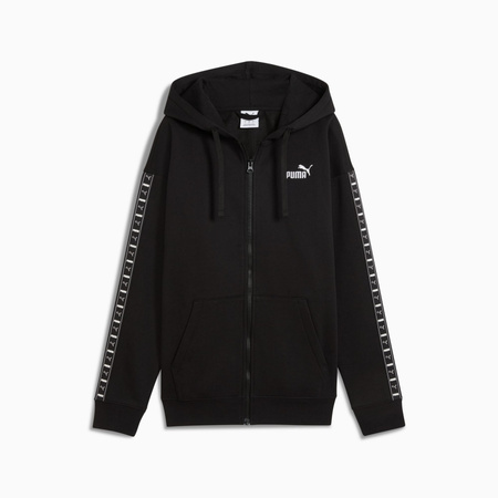Bluza z kapturem damska Puma ESS TAPE RELAXED FZ FL czarna 68809701