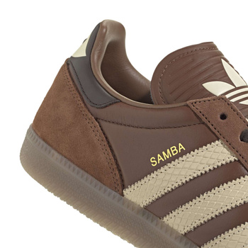 Buty sportowe męskie adidas SAMBA brązowe JR0962