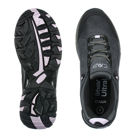 Buty trekkingowe damskie CMP MELNICK LOW WP szare 3Q18596-81UP