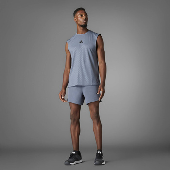 Spodenki treningowe męskie adidas POWER 3-STRIPES szare JE8236