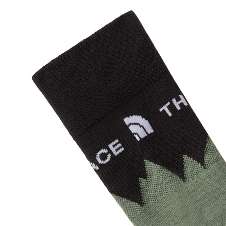 Skarpety narciarskie unisex The North Face MOUNTAIN RESORT SKI zielone NF0A8EGRD5N