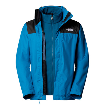 Kurtka wodoodporna męska The North Face EVOLVE II TRICLIMATE niebieska NF00CG55DON