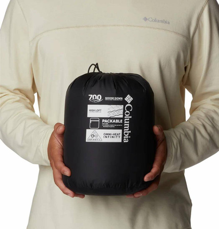 Kurtka puchowa męska Columbia BULO POINT II czarna 1985473009