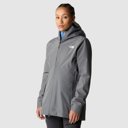 Kurtka z kapturem damska The North Face HIKESTELLER PARKA SHELL szara NF0A3BVI0UZ